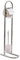 Verchromte WC-Garnitur - 80cm - Toilettenbürste & Toilettenpapierhalter