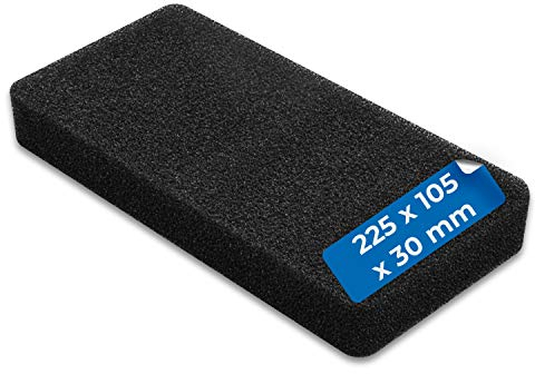 VIOKS Filter für Trockner 225x110x30 mm Ersatz für Gorenje Trockner Filter 327136 Schaumstoff Filter für Wäschetrockner Wärmepumpentrockner 9 kg A+++, Trockner 8kg