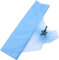 Organza Dekostoff 48cm x 10m, zum Nähen Brautschleiern,Petticoats,Röcken,Organzastoff Dekoband für Hochzeit Party Bankett Deko Tischläufer Geschenk-Schleife DIY Handwerk Weihnachten Deko,Blau
