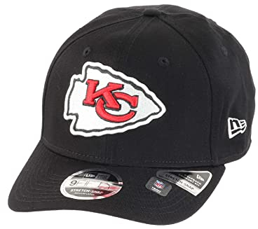 New era Kansas City Chiefs Basecap 9Fifty schwarz Snapback-Verschluss Teamlogo Kappe - S-M (6 3/8-7 1/4)