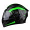 Motorrad Integralhelm Motorrad Helm Rollerhelm Sturzhelm Full Face Moped Roller Helme mit Doppel Visier ECE Zertifiziert für Damen Herren 4,XXXL=64-65cm