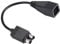 AC Power Supply Adapter, Adapter Power Supply Converter Transfer Cable Cord for Microsoft XBOX 360 To, Black Adapter Slim Console Conversion Power Supply Transmission