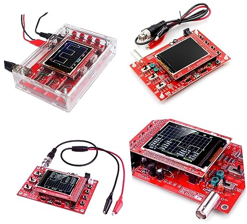 ULTECHNOVO Tft Handheld Digital-oszilloskop-kit Mit Acryl-gehäuse Diy-bausatz Für Präzise Wellenform-analyse Für Elektronik-enthusiasten Und Anfänger