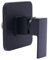 TRIEBAN Wasserhahn Wandmontage, Unterputz Armatur Duscharmatur Mischbatterie Unterputz Dusche Bad Badarmatur Wasserhahn Wandmontage 1/2 (Schwarz)