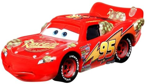 Mattel Disney Pixar Cars Cactus Lightning McQueen Metal HTX85