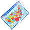 2 Stück Usa Karte Wandposter Für Schule Und Zuhause - Lehrreiches Geographie Plakat Mit Staatsgrenzen Und Sehenswürdigkeiten - 35 X 50 Cm