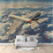 Sky Plane Mural Wallpaper White Wall Murals for Bedrooms Living Room Children Nursery Wall Mural Art Decor Wall Decoration Paper Poster 200x140 cm