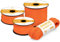 Abma Cord Paracord 4mm 15m Schnur Typ III Paracord 550 Seil 7 Kern für Outdoor, Camping, Survival, Basteln, Armband - Max. 250kg - Orange