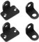 BONJUME Soporte de Pared de 2 Piezas para Yamaha WS-B1A. Juego de Soporte de Pared para Altavoces de Metal con Tornillos y Tacos Soporta hasta 25 kg Compatible con Los Altavoces WS-B1A