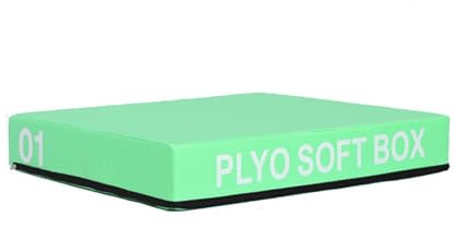 HBSSP Jumping Training Box Foam Reinforced Box Stackable Soft Plywood Box Anti-Skid Safety, Used for Jumping, Strength Training and Physical Training, Suitable For Home Gym(90 * 75 * 15cm)