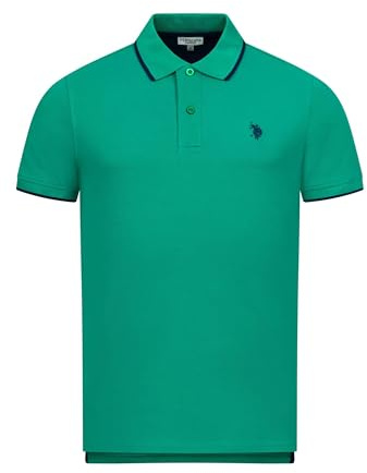 U.S. POLO ASSN. Herren Poloshirt (S-3XL) Classic Fit Kurzarm Pique Polohemd P002