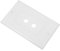 DIYEAH Home Theater Audio Port Connector Dual Banana Plug Wall Plate with Binding Posts Gang Speaker Port for Easy Installation for Home Entertainment Systems