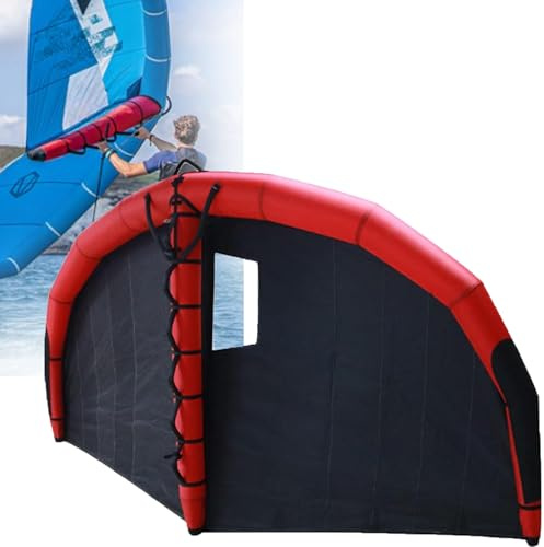 Aufblasbarer Surfflügel mit Rucksack – leichtes Handsegel für Windsurfen, Kitesurfen und Wassersport-Abenteuer