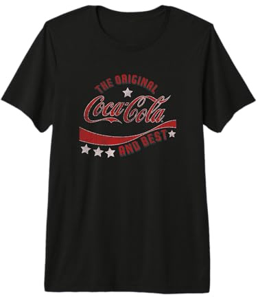 Coca Cola met en Vedette l'original et Le Meilleur T-Shirt Haut de Gamme