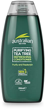 Australian Tea Tree Conditioner, Purifying, Natural, Vegan, Cruelty Free, Paraben and SLS Free, Refreshing, 250 ml