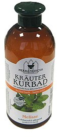 Herbamedicus MELISSE Kräuter Kurbad 500 Milliliter, Badezusatz