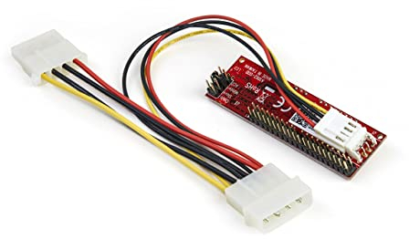 StarTech.com Adaptateur IDE 40 pin PATA vers SATA pour disque dur / SSD 2.5 ou 3.5 et graveur optique 5.25 (IDE2SAT2)