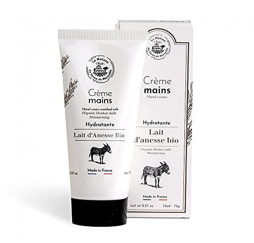 Handcreme mit Bio Eselsmilch (Lait d'Anesse) 75ml