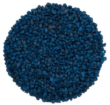 aquariumpflanzen.net 25kg Farbkies enzianblau, Körnung 2-3mm, Aquarienkies, Bodengrund