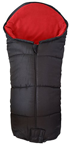 Deluxe Fußsack/COSY TOES kompatibel mit Phil und TEDS NAVIGATOR/Classic/Dot Rot