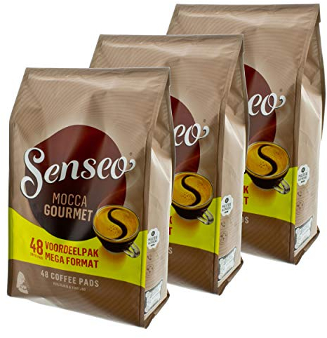 Dosettes senseo mocca gourment frais &intense café pour dosettes kaffepadmaschinen 144