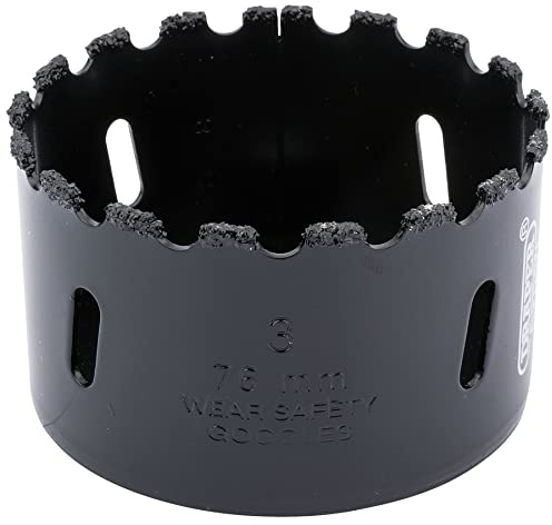 Draper 34953 Expert Tungsten Carbide Grit Hole Saw, 76mm