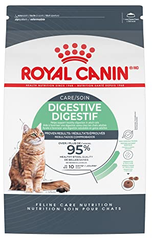 Royal Canin Feline Care Nutrition Digestive Care Adult Dry Cat Food, 3 lb Bag