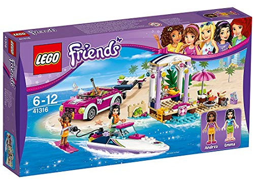LEGO UK 41316 Andrea's Speedboat Transporter Construction Toy