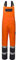 LUCENTEX Salopette Alta Visibilita' Misto Cotone Arancio/Blu A50130 (M)
