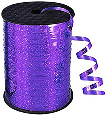 500 Meter Violett Ballonband Geschenkband Geschenkverpackung für Party Festival Art Craft Dekor Florist Blumen Dekoration