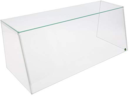 Grünke mobiler Spuckschutz SEO - Tisch & Verkaufsaufsatz aus ESG Glas & Acryl - Robustes Stecksystem (Breite: 82cm)