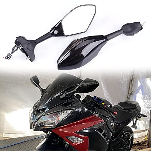 Motorrad LED Blinker Integrierte Anzeige Rückspiegel für CBR929RR 2000-2001 GSXR1000 2001-2004