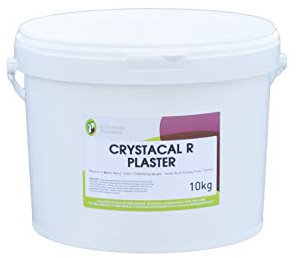 Crystacal R Plaster, Hard White Casting Plaster in Sealed Bucket 10kg