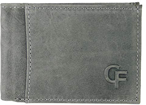 CF CATTERFELD Herren Mini-Geldbörse Echt-Leder mit RFID-Schutz