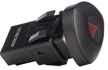 RIDEX 816S0003 Warnblinkschalter Kompatibel mit RENAULT Clio 2 BB0/1/2, CB0/1/2 Clio 2 Kasten SB0/1/2