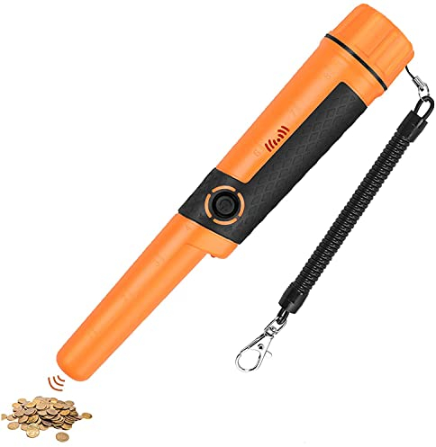 Pinpoint-Metalldetektor – IP68 Wasserdichter Handheld-Pinpointer aus Metall/Stahl/Gold für Erwachsene, Metalldetektor bis zu 20 m unter Wasser, Schatzsucher für Kinder