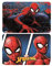 2 Stück Spiderman Tischunterlage Platzdeckchen Malunterlage Knetunterlage Eßunterlage (Blau Set 3)
