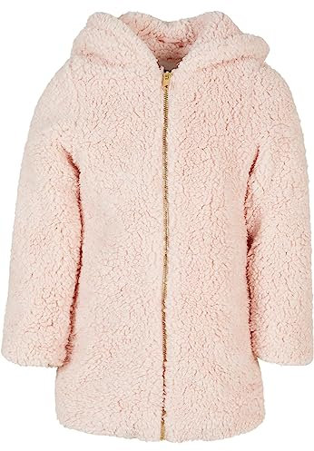 Urban Classics Damen Girls Sherpa Jacket pink, 158/164
