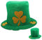 FELTECHELECTR Grüner Kobold Hut für St Patrick Day Kreative Kleeblatt Tophat aus Vliesstoff Party Accessoire und Dekoration für Festival und Kostümparty Unisex Feiern