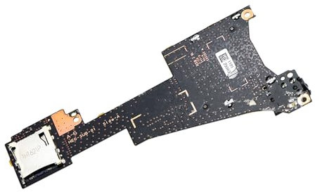 DAGIJIRD Lecteur de carte micro SD audio PCB de remplacement pour Switch OLED, lecteur de cartes de jeu avec prise casque