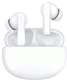 HONOR Choice X5 Kabellose Kopfhörer, Bluetooth 5.3 mit Mikrofon, Geräuschunterdrückung, 30 dB, IP54, Weiß