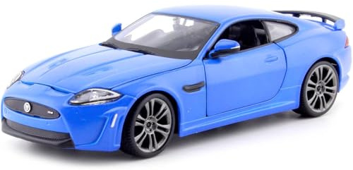 2011 Jaguar XKR-S Azul Mate 1:24 Bburago 21063