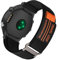 KUWAI Armband für Garmin Forerunner 645/55 Armband mit Nylon Klettverschluss Sportlicher Armbänder Trail Loop für Damen Herren ErsatzArmband Kompatibel mit Garmin Forerunner 645/55 (B)