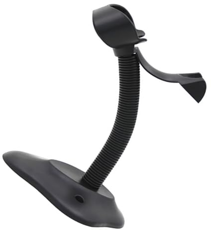 LALAFINA Kunststoffhalter Tragbare Scan Instrument Unterstützung Multifunktionaler Barcode Scanner Ständer Handscanner Halterung Barcode Ständer Scannen Nützlicher Scanner Ständer