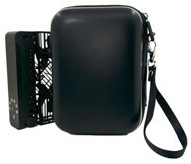 Kimyoaee Protective Cover for Hover air X1 Self-Flying Camera Drone Bag Accessories, HOVERair Follow Me Leather Hard Carrying Case with Strap Lanyard Waterproof