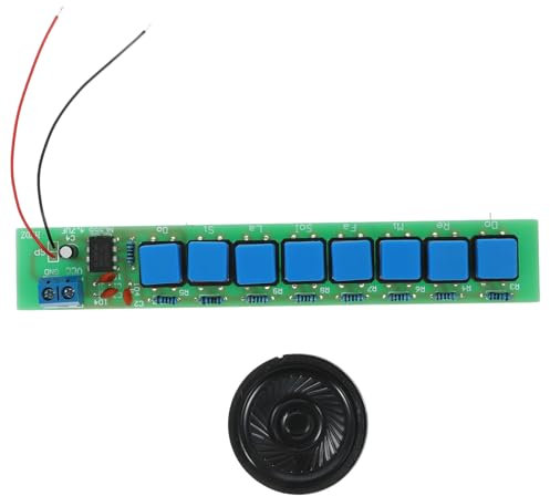 BCOATH Diy Ne555 Electronic Organ Components Kit for Electronic Learning Project Soldering Practice Musical Instrument Construction Set