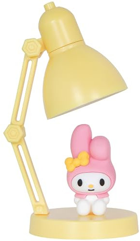 Blue Sky Studios Hello Kitty Mini Lamp with Toy Figure, Kawaii Desk Decor, Cute Collectible Gift - My Melody