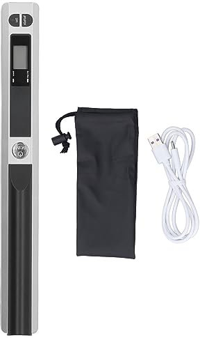 Scanner Portatile, Apparecchiatura di Scansione Aziendale Portatile con 3 modalità di Risoluzione per Scanner di Foto Documenti A4 Immagini Ricevute Libri Formato PDF JPG (SILVER)