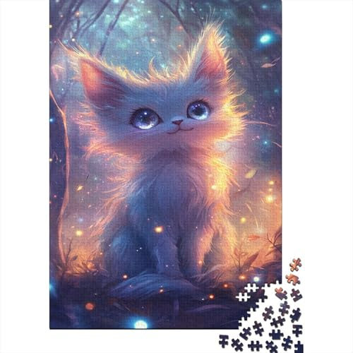 Goofy Cat 1000 Teile Puzzle Für Erwachsene Puzzlespiele Für Die Ganze Familie Puzzle Für Erwachsene Und Kinder Ab 14 Jahren 1000pcs (75x50cm)