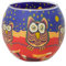 Hellmann Versand Leuchtglas 515 Eulen blau